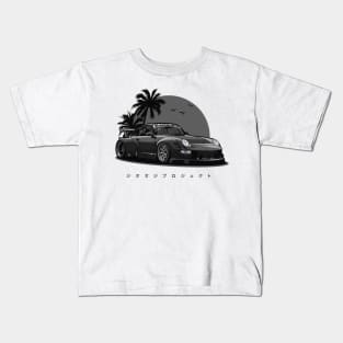 RWB 993 Special Color Edition (Black - Silver Exclusive) Kids T-Shirt